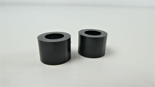Abstandsbuchsen 2 Stück  14-8,2  x 10 Kunststoff schwarz